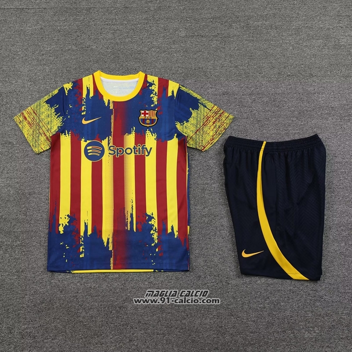 Tuta da Track
 Barcellona

 Manica Corta
 2023-2024 Giallo
 e 
Blu
 - Pantaloncini
